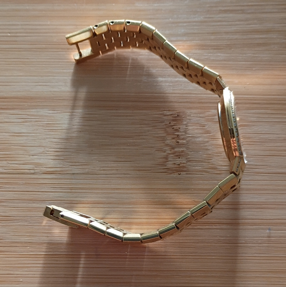 Movado Watch Gold Diamond FACETO $2495 - Picture 6 of 11